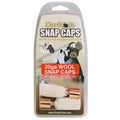 CARL 00109 WOOL SNAP CAPS BRASS 20GA
