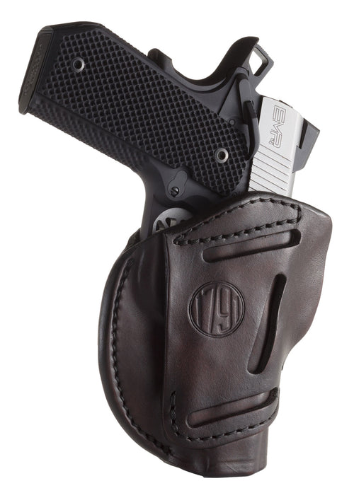 1791 3WH-1-SBR-A   3WAY OWB 1911 3&amp;4"SIGNTR BRN