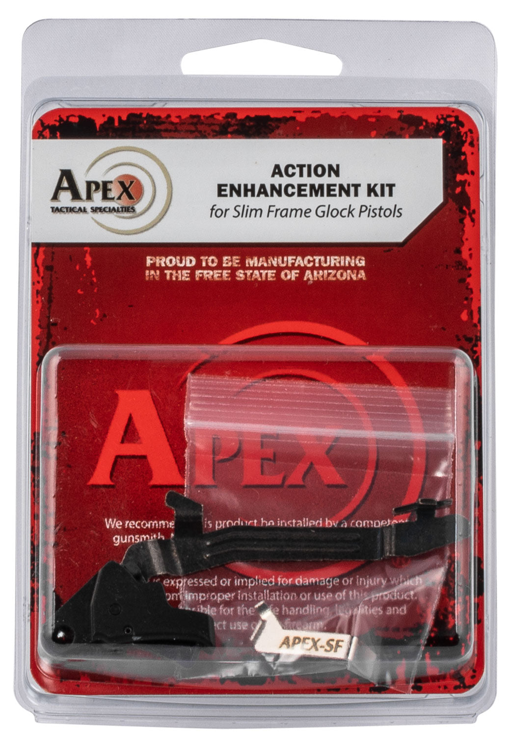 APEX 102117   ACTN ENHNCMNT TRIG KIT SF GLOCK BLK
