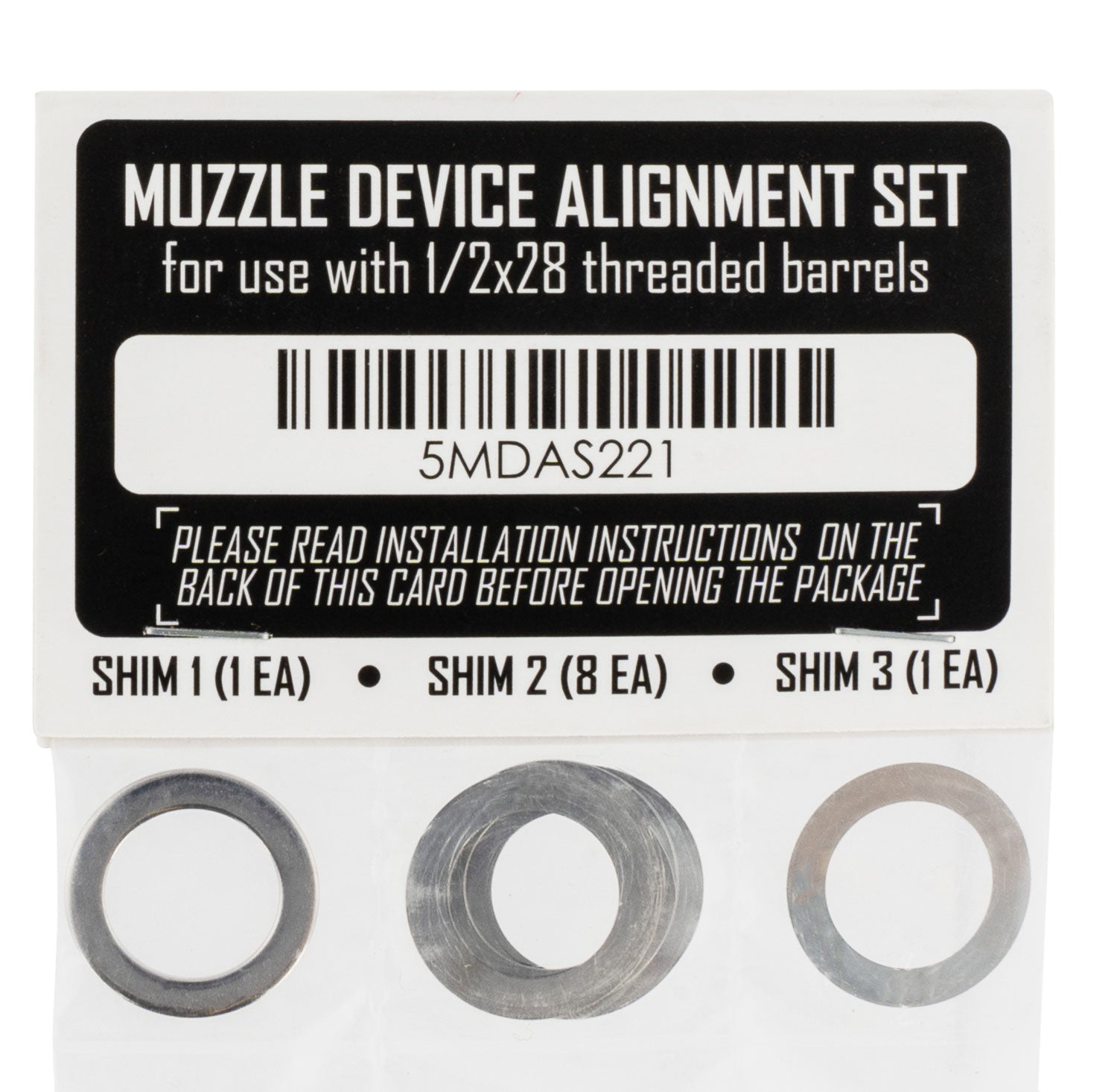RUGGED SA001   679639 SHIM KIT  5-28 1/2X28