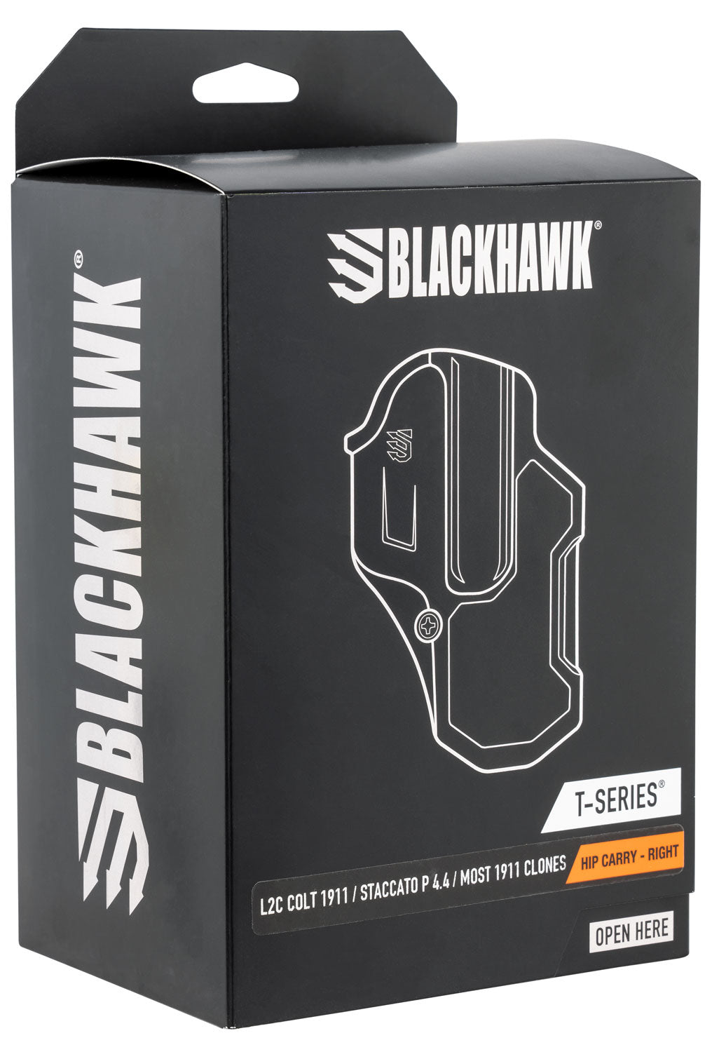 BHWK 410703BKR  T-SERIES L2C COLT1911 WORW/O RL RH