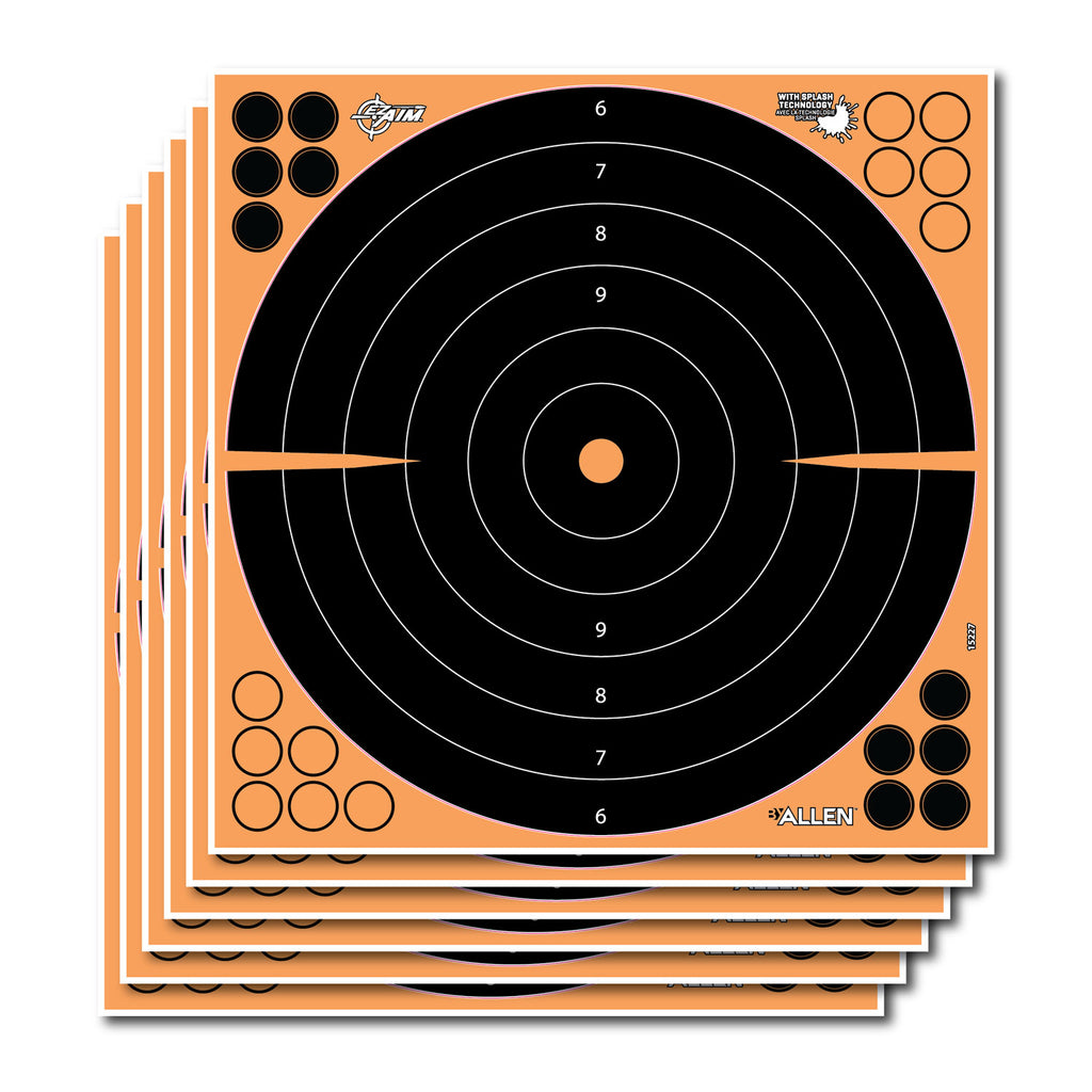 ALLEN 15227    EZAIM ADHSVE SPLSH 16" BULLSEYE 5PK