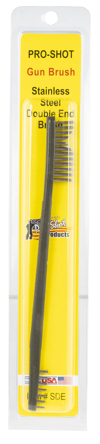 PROSHOT SDE      GUN BRUSH DUAL STAINLESS
