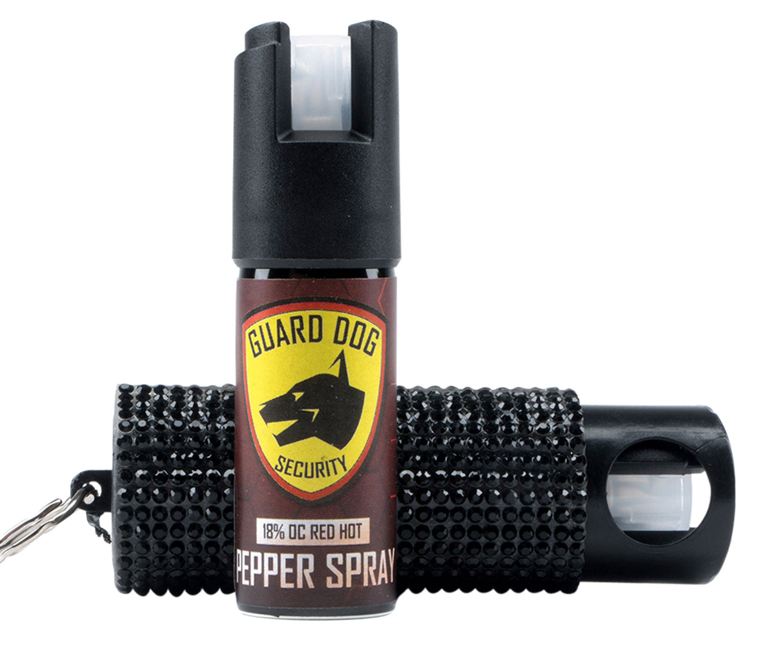 GDOG PS-GDBO-BK     BLING IT ON PEPPER SPRAY BLK