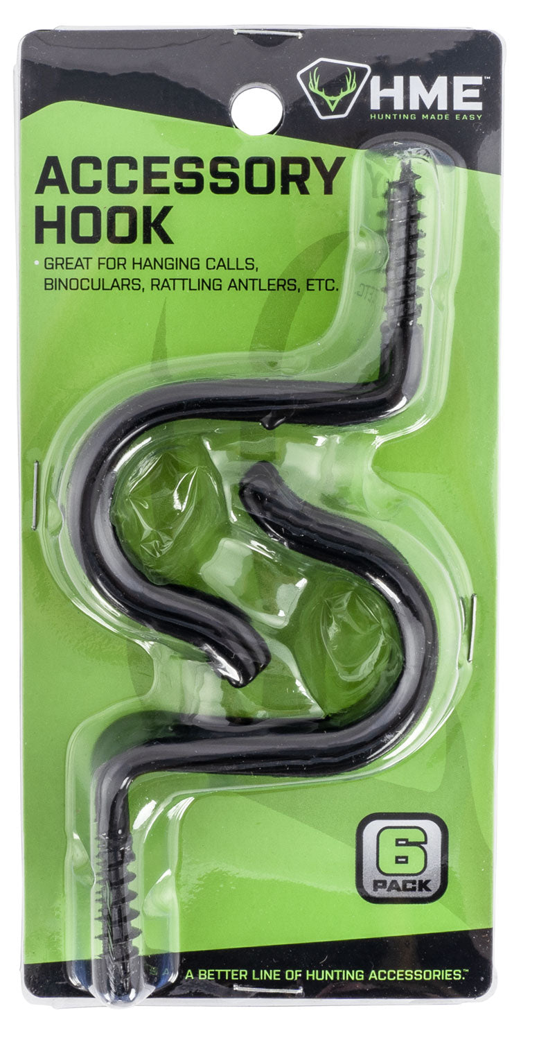 HME SAH-6          SINGLE ACC HOOK 6PK