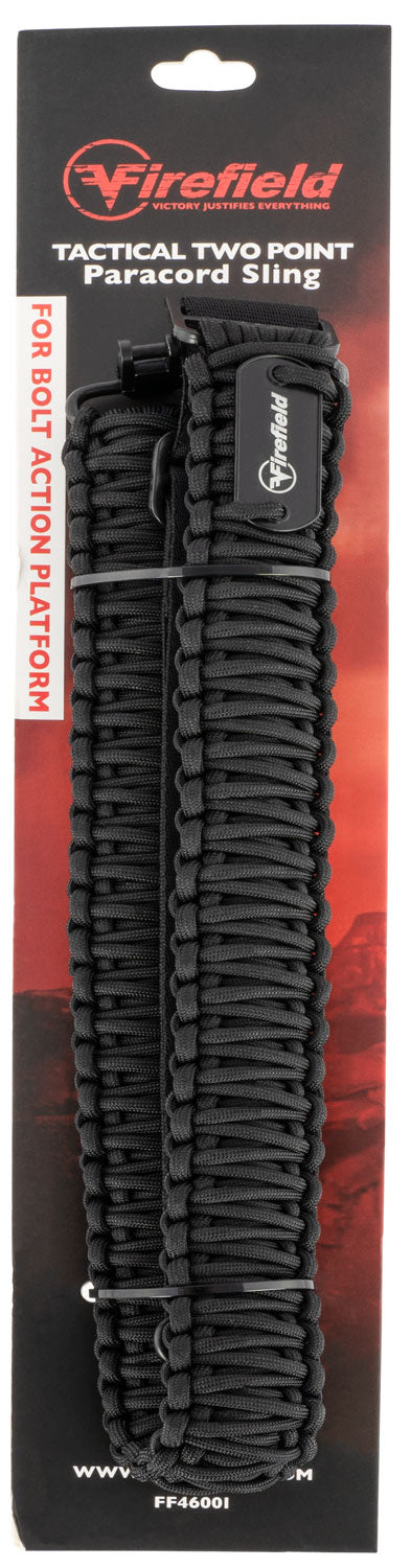 FIREFIELD FF46001   TACT 2-POINT PARACORD SLING BK
