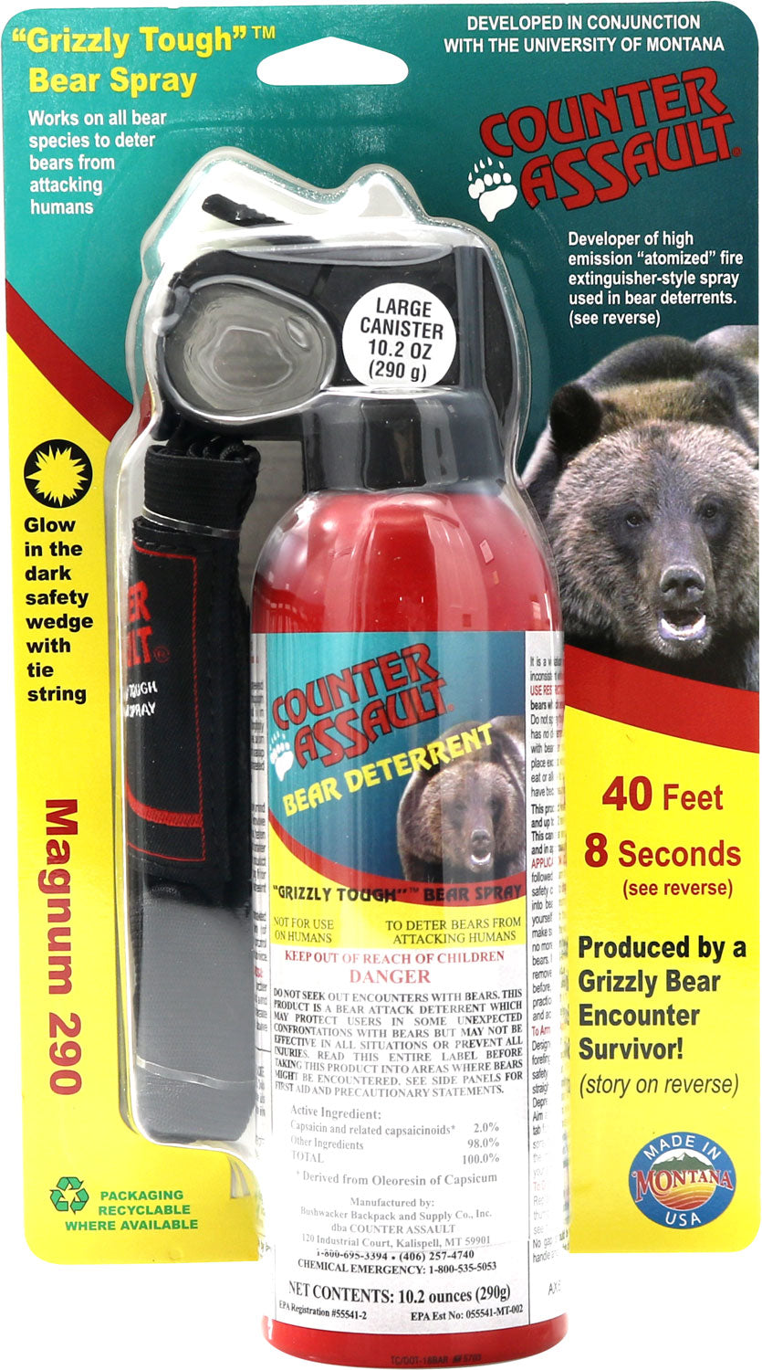AMK 15067035 COUNTER ASSAULT BEAR SPRAY 10.2 W/HOL