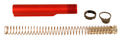 LBE MILBUFKT-RED AR15 MILSPEC TUBE KIT RED  BUFFER