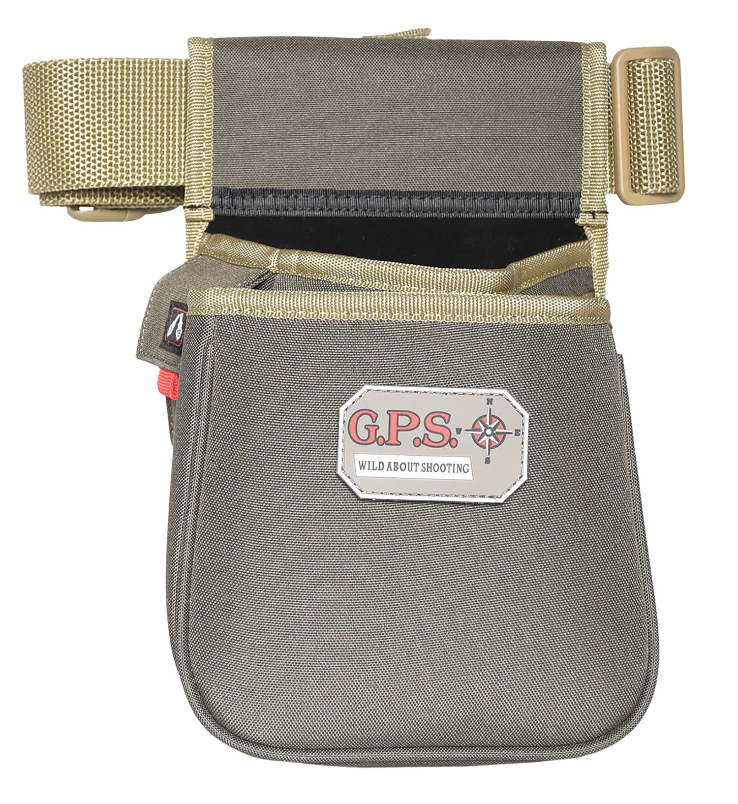 GPS 960CSPRK    CON DBL SHELL POUCH WEB BLT    GRN