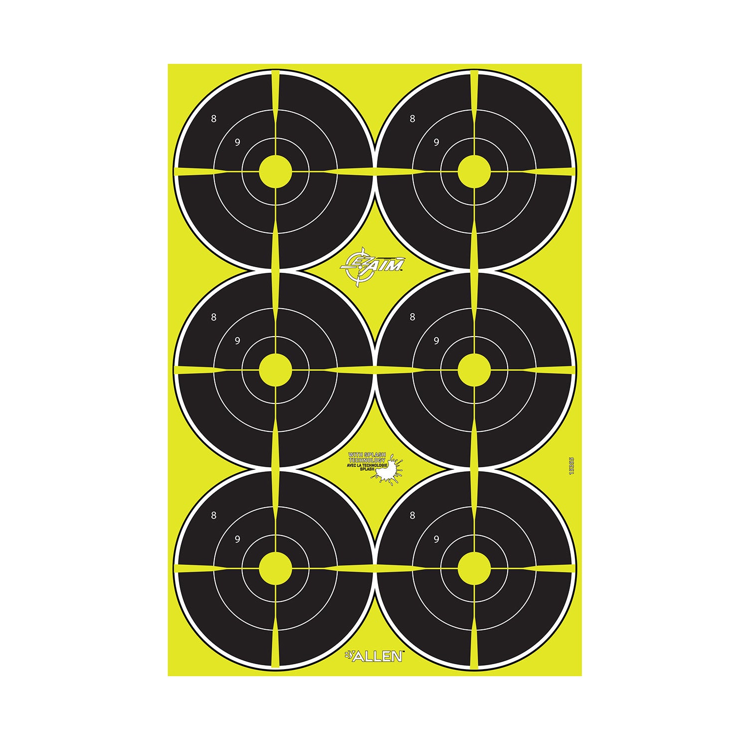 ALLEN 15355   EZAIM SPLSH NON ADHESIVE 12X18