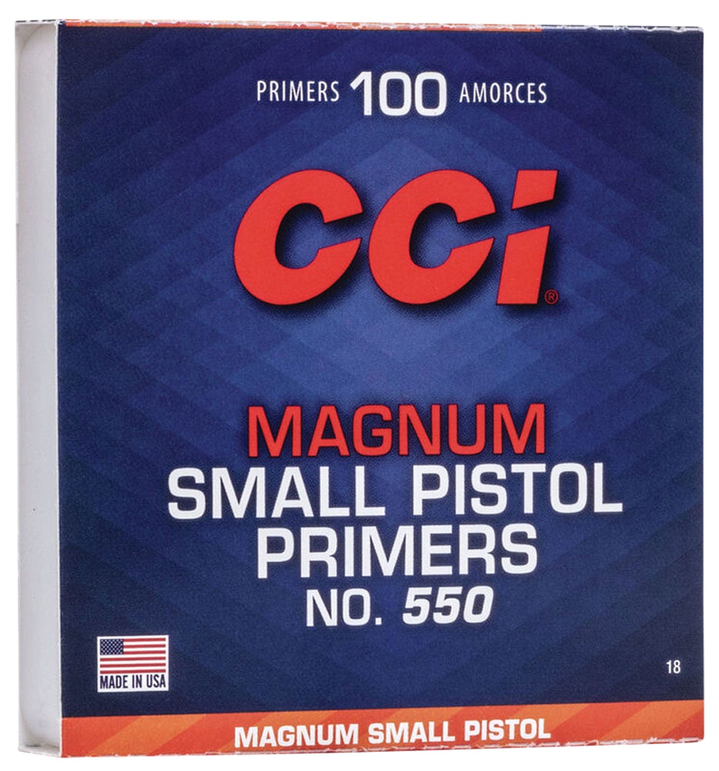 CCI 18  #550   MAG SM PSTL    PRIMR   1000/5