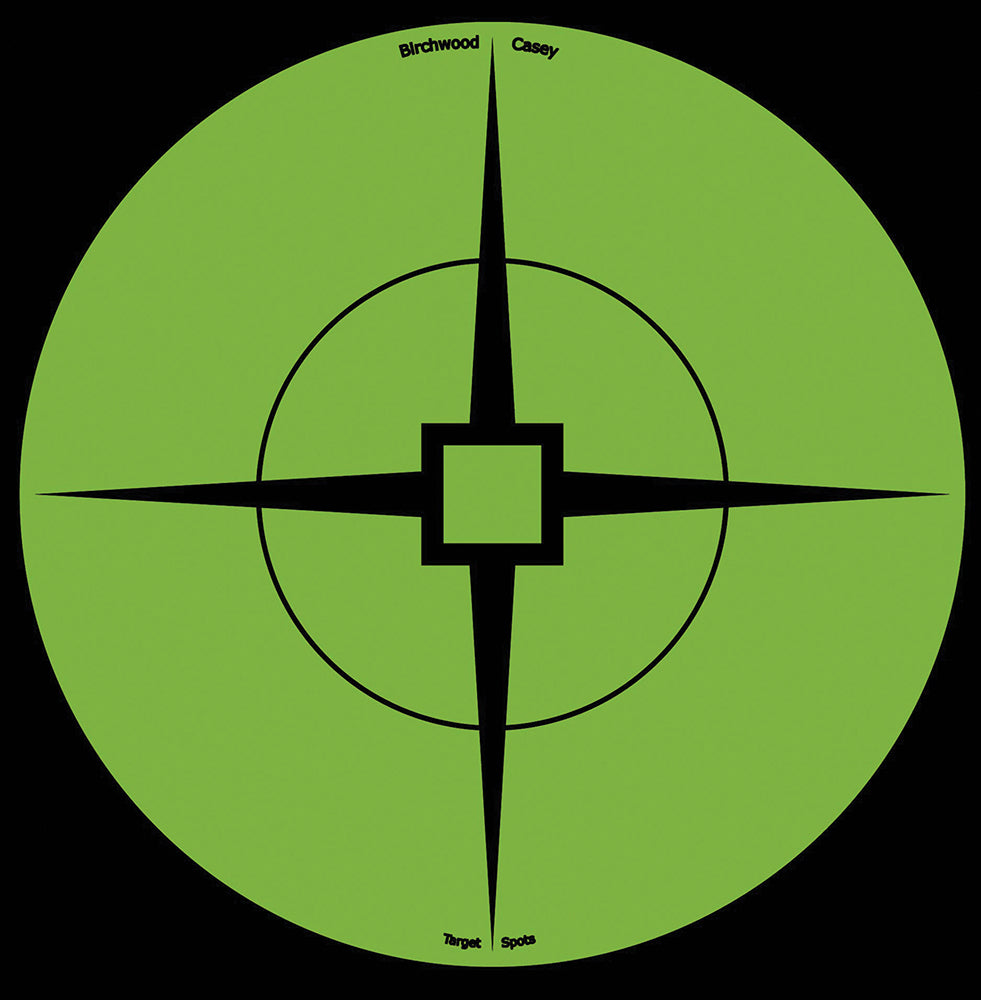 BIR 33936          TARGETSPOTS 6"GRN          10PK