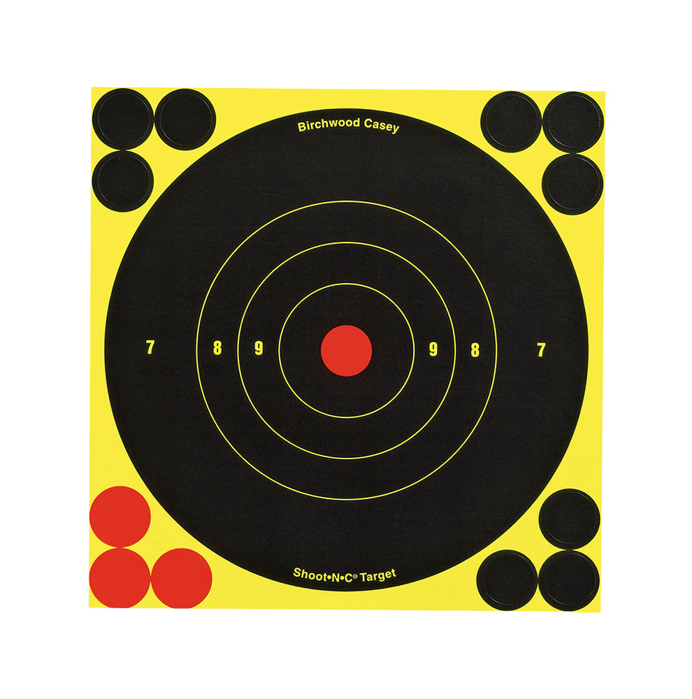 BIR 34512          SHOOT-N-C 6"  BULLSEYE     12PK