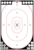 BIR 34615          SHOOT-N-C 12X18 SILT WT/BLK 5PK