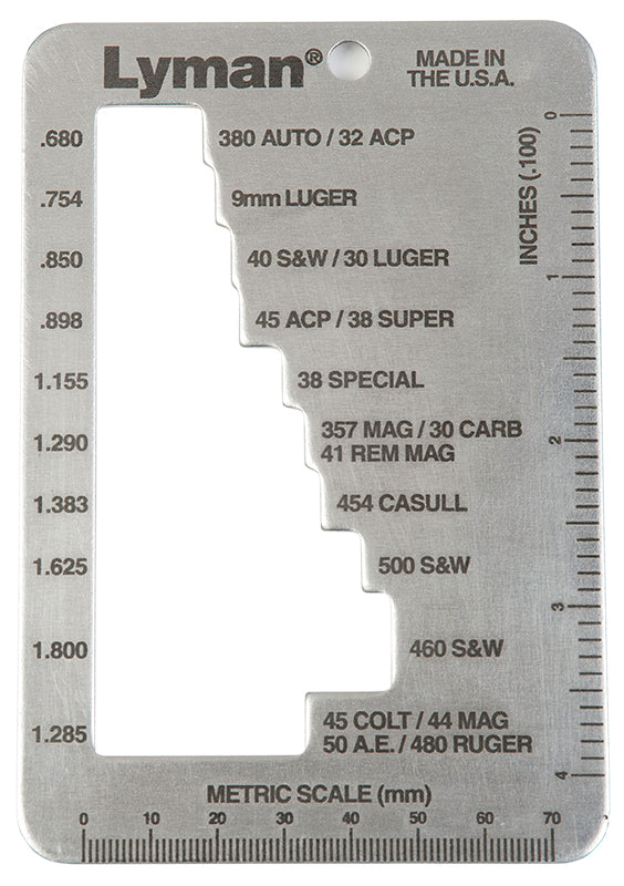 LYM 7832217 E-ZEE CASE GAUGE PSTL/REV
