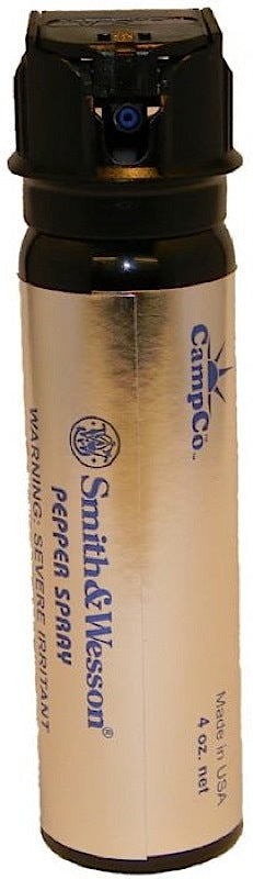 CAMP 1302         S&amp;W PEPPER SPRAY  4OZ  FLIPTOP