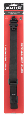 ALLEN 8061   QA SLING W/SWIVELS BLK
