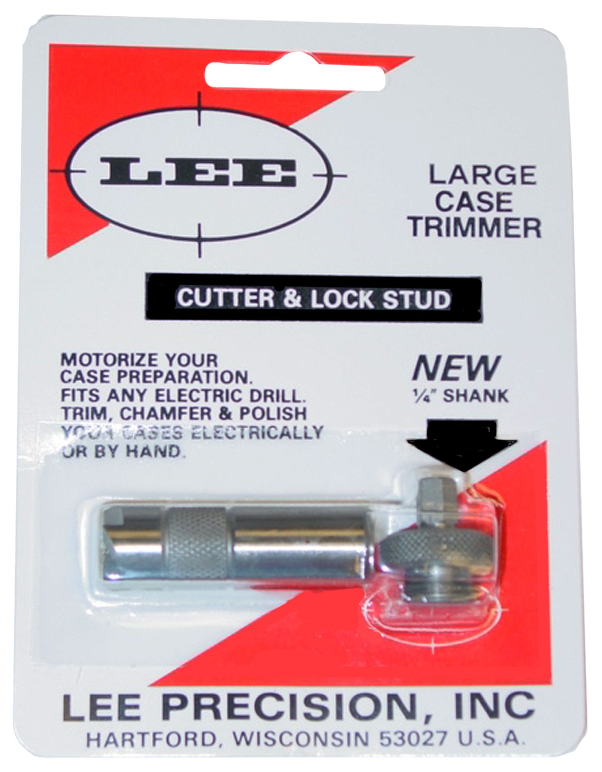 LEE 90401 LARGE CUTTER W/LOCK STUD