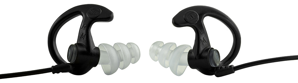 SF EP5-BK-MPR      FULL BLOCK  EARPLUGS MD BLK