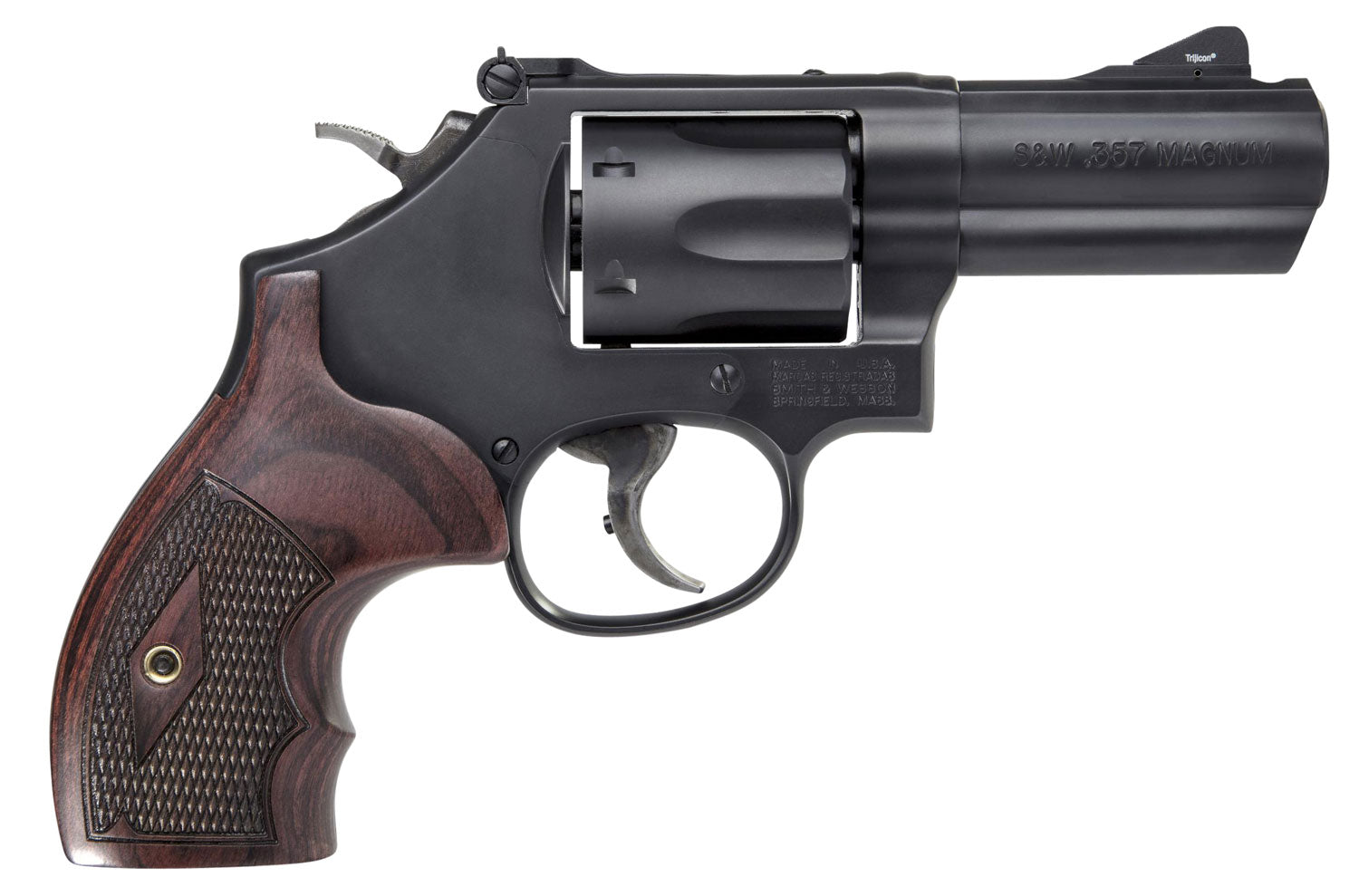 S&amp;W*M19          12039  357 PFMC CRY CMP 3  6R BLK
