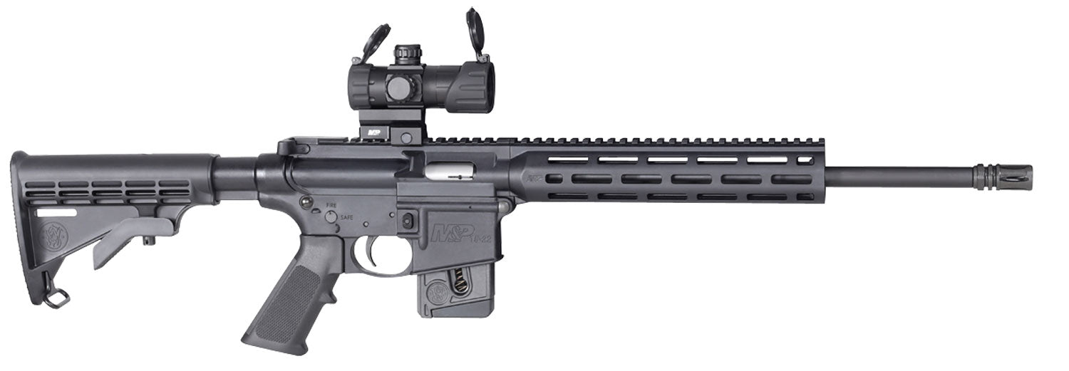 SWL*M&amp;P15 SPTII 12723  22LR RD/GN  16.5 10R BLK