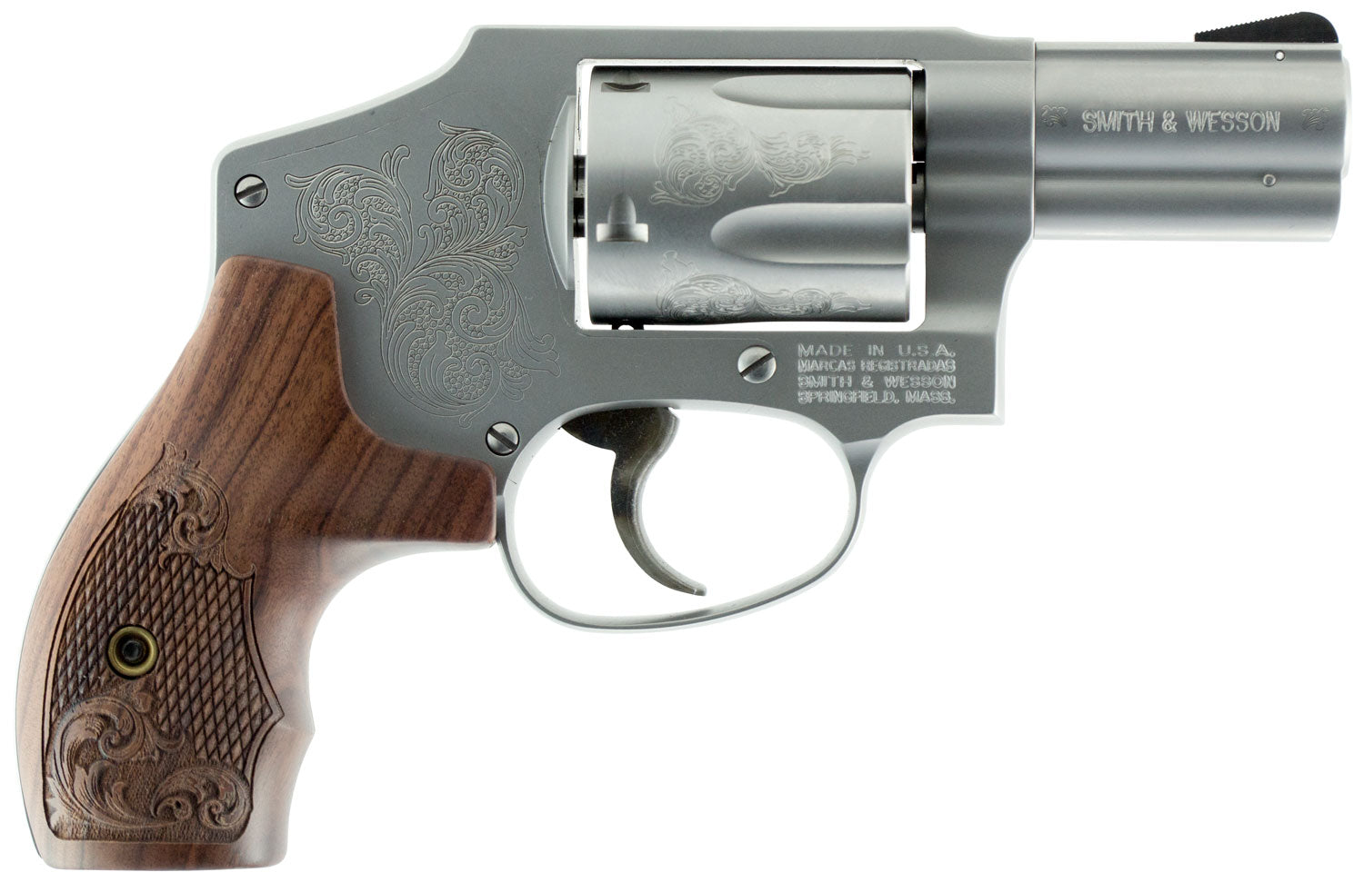 S&amp;W*M640   *CA*  150784 357 ENGRV       2  5R  SS