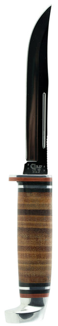 CASE 00381 LEATHER HUNTER 5IN