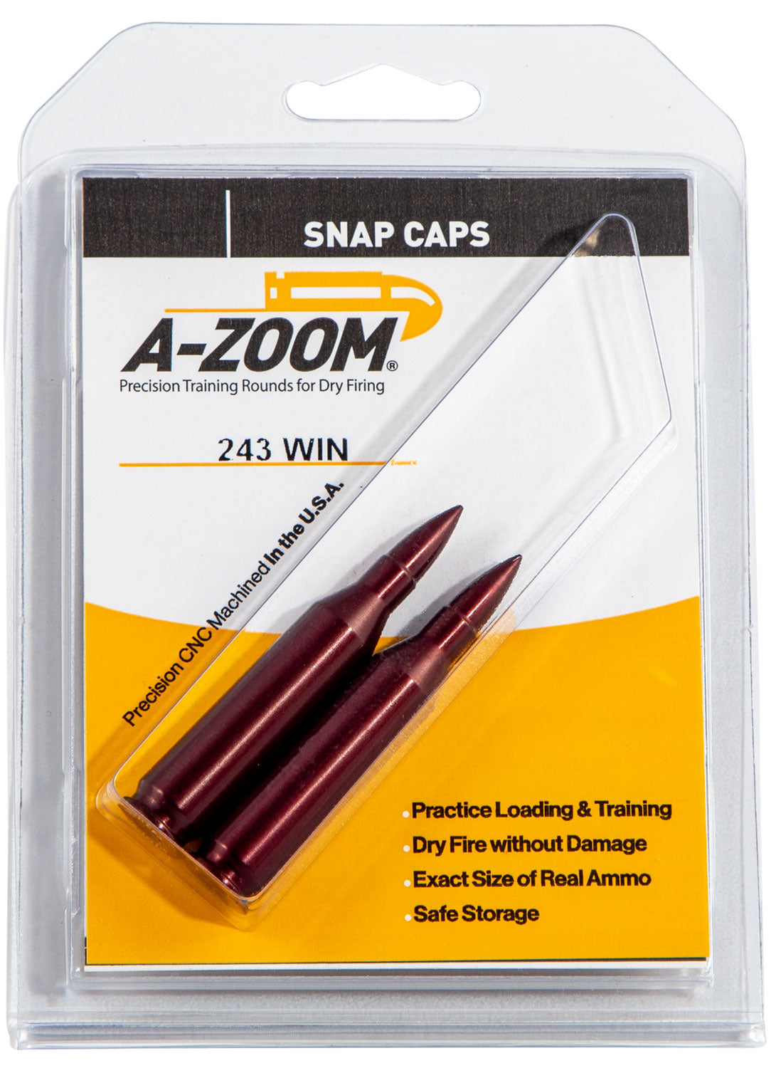 AZOOM 12223      SNAP CAPS 243                 2PK