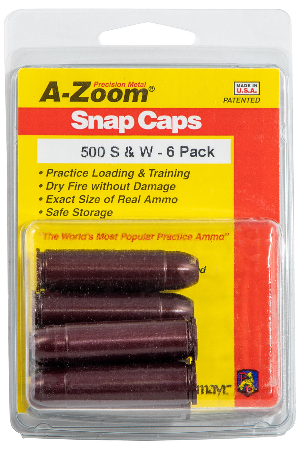 AZOOM 16144      SNAP CAPS 500 SW              6PK