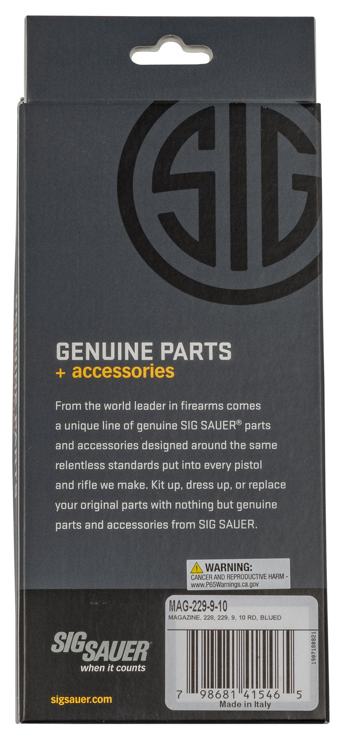 SIG MAG229910     P228/229 9MM      MAG 10R    BLK