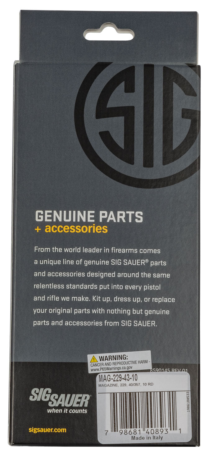 SIG MAG2294310    P229 40/357       MAG 10R    BLK