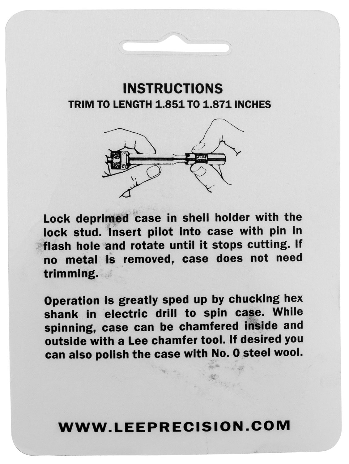 LEE 90138 GAUGE/HOLDER 300 SAVAGE