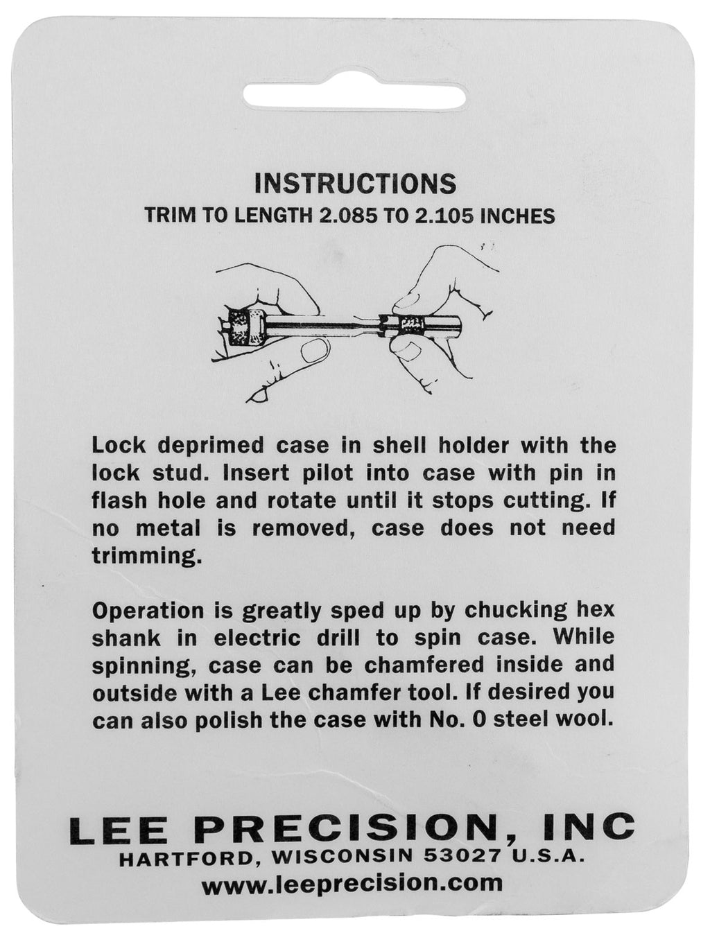 LEE 90152 GAUGE/HOLDER 45/70 GOVRNMNT