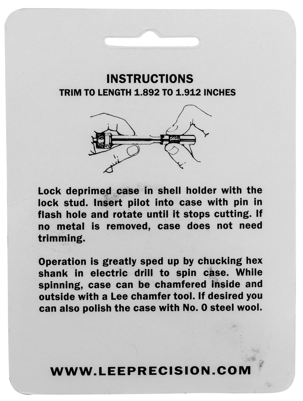 LEE 90122 GAUGE/HOLDER 250 SAVAGE