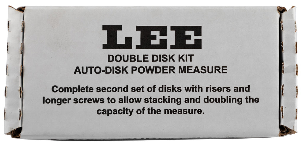 LEE 90195 DOUBLE DISK KIT