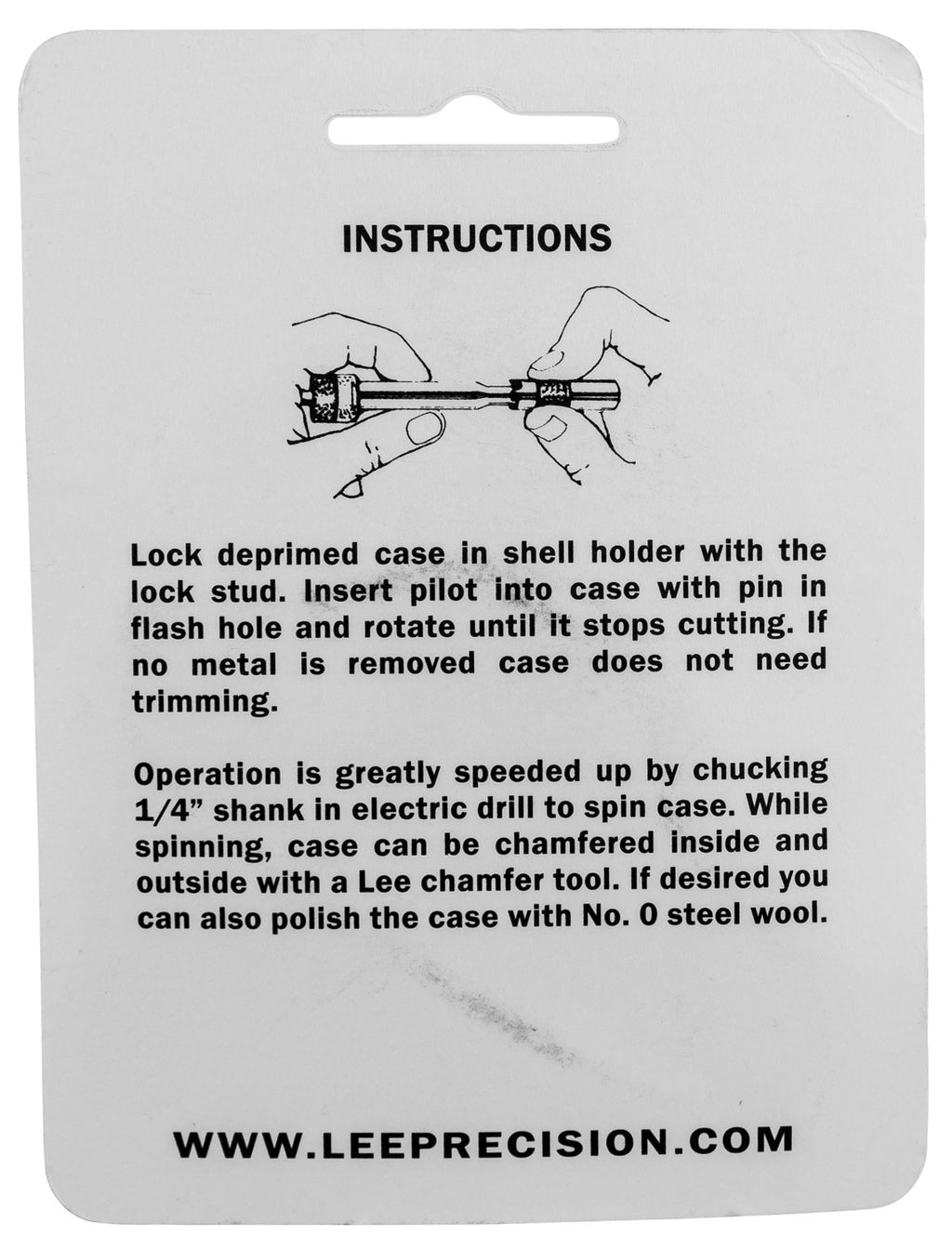 LEE 90118 GAUGE/HOLDER 220 SWIFT