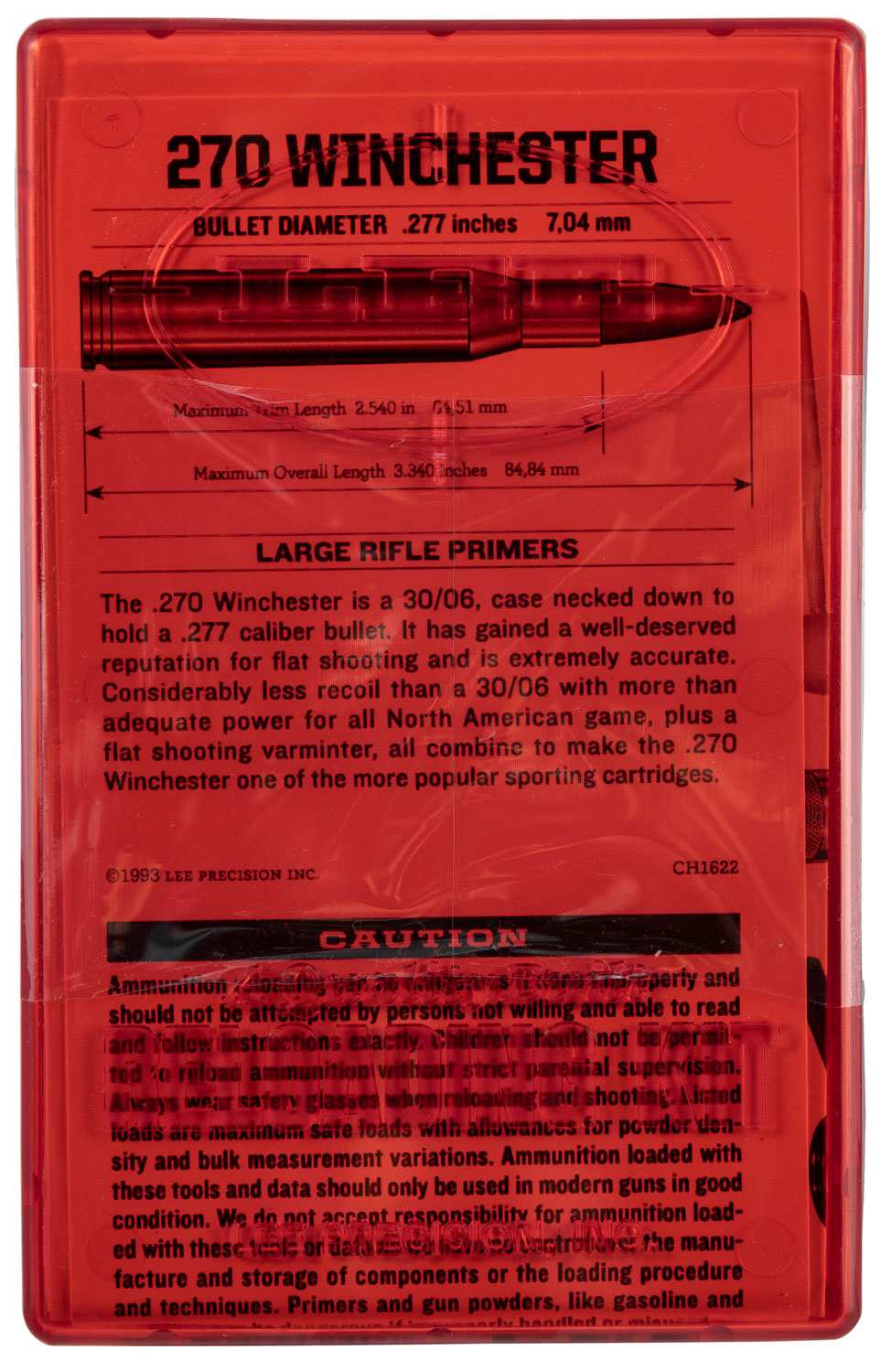 LEE 90240 LEE LOADER 270 WIN