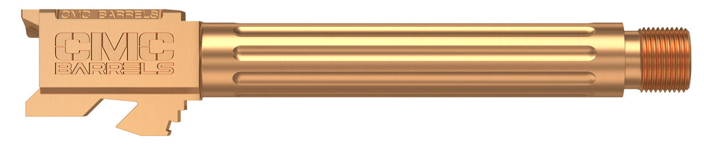 CMC 75513     GLOCK 17 FLUTED BRL DLC BRNZ  THRD