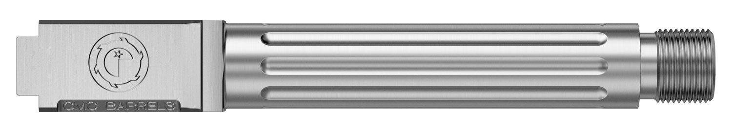 CMC 75525     GLOCK 19 FLUTED BRL STAINLESS THRD