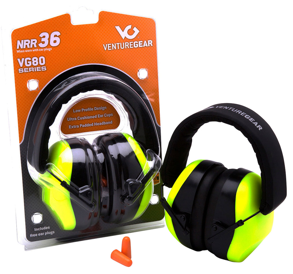 PYRA.VGPM8031C   EARMUFFS LIME     NRR26 CLAM PACK