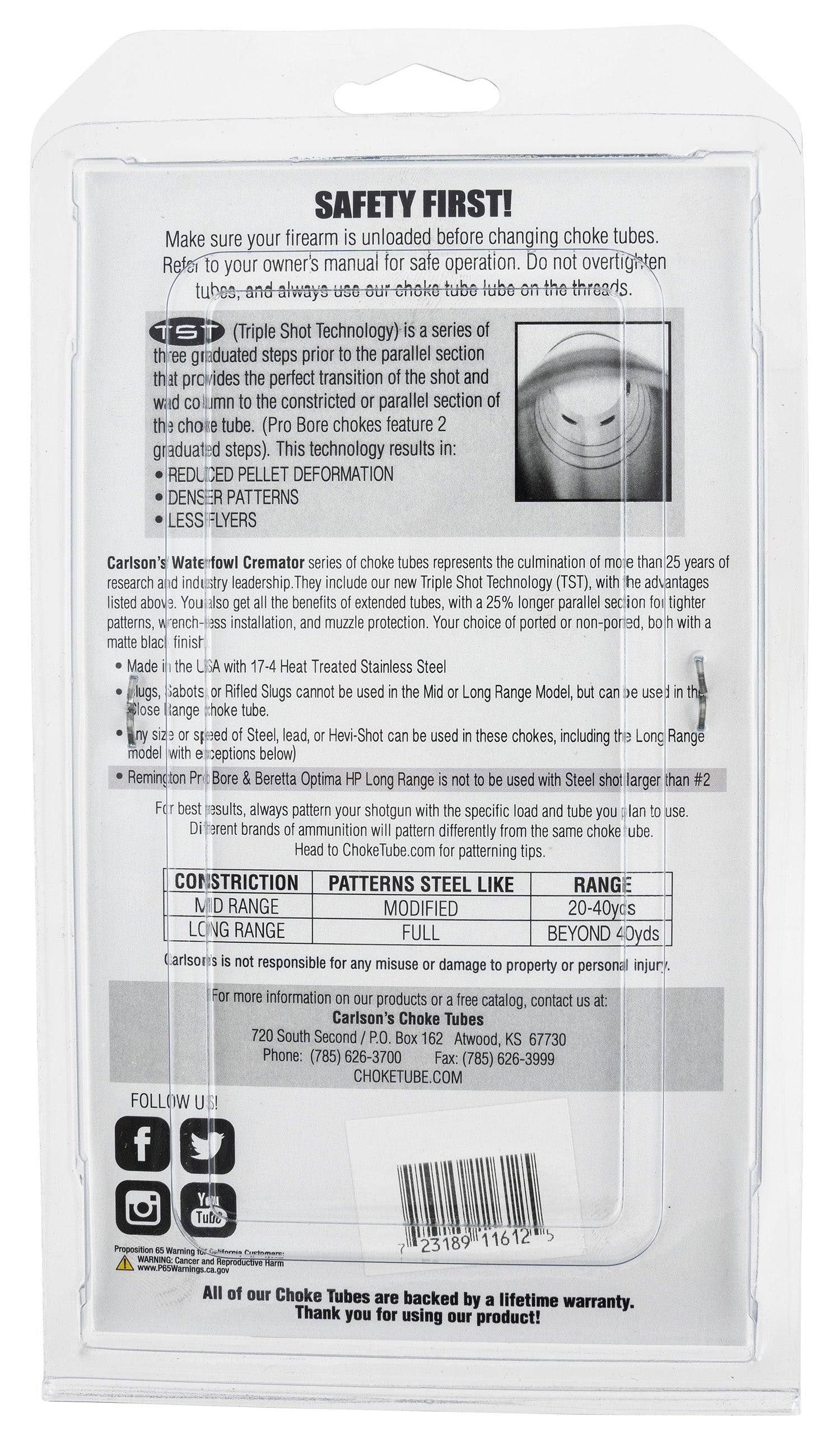 CARL 11612 CREMATOR NP BER/BEN    2PK MR/LR    12G