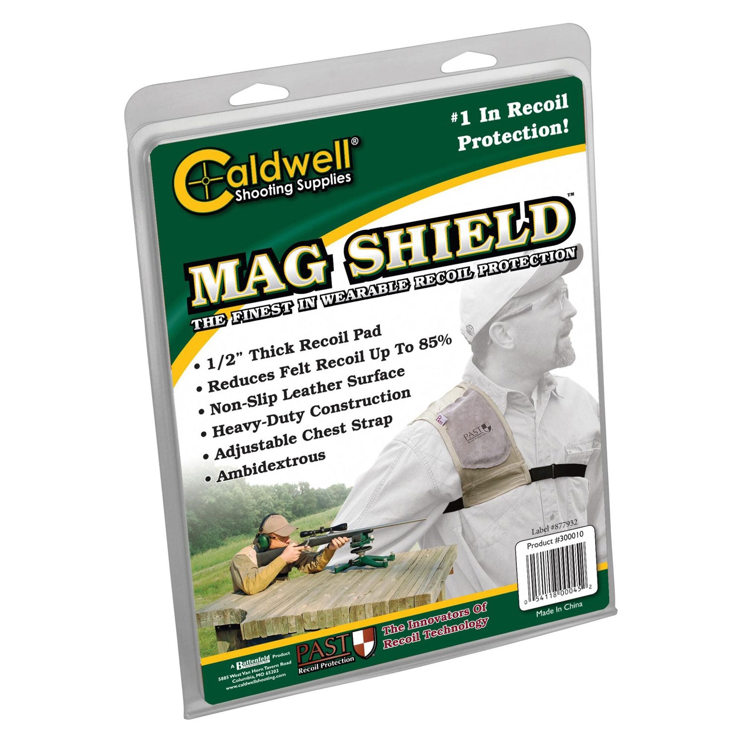 PAST 300010    MAGNUM RECOIL SHIELD AMB