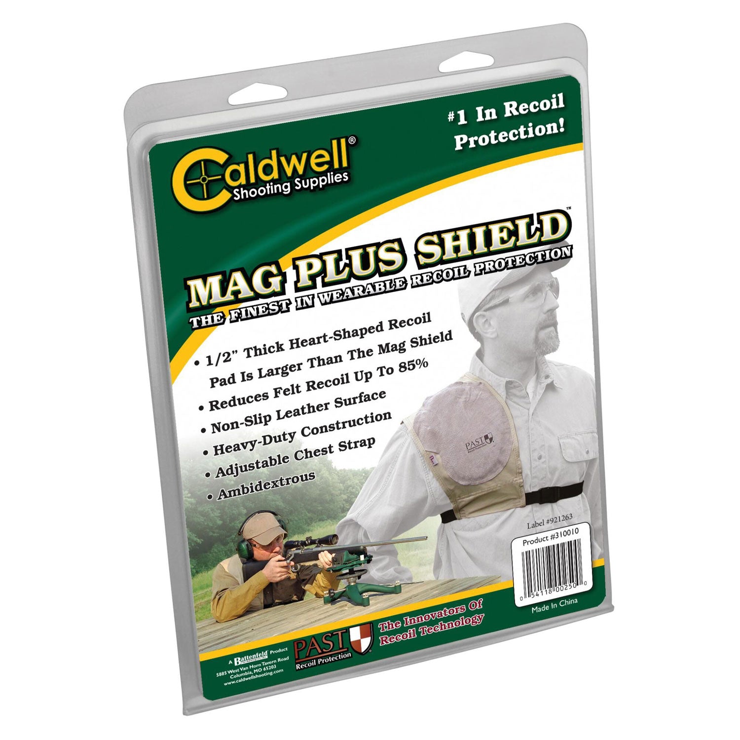PAST 310010    MAG-PLUS RECOIL SHIELD AMB