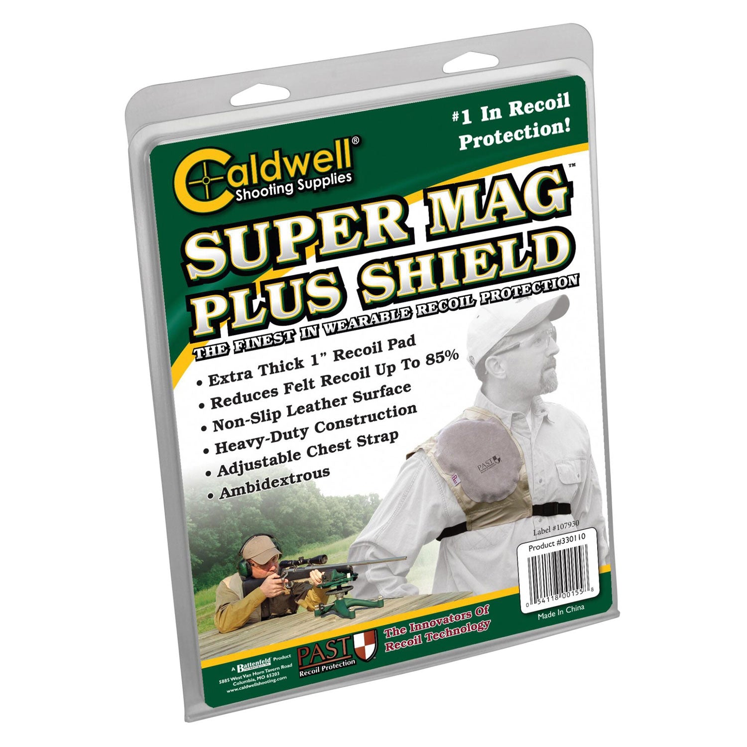 PAST 330110    SUPER MAG PLUS RECOIL SHIELD AMB