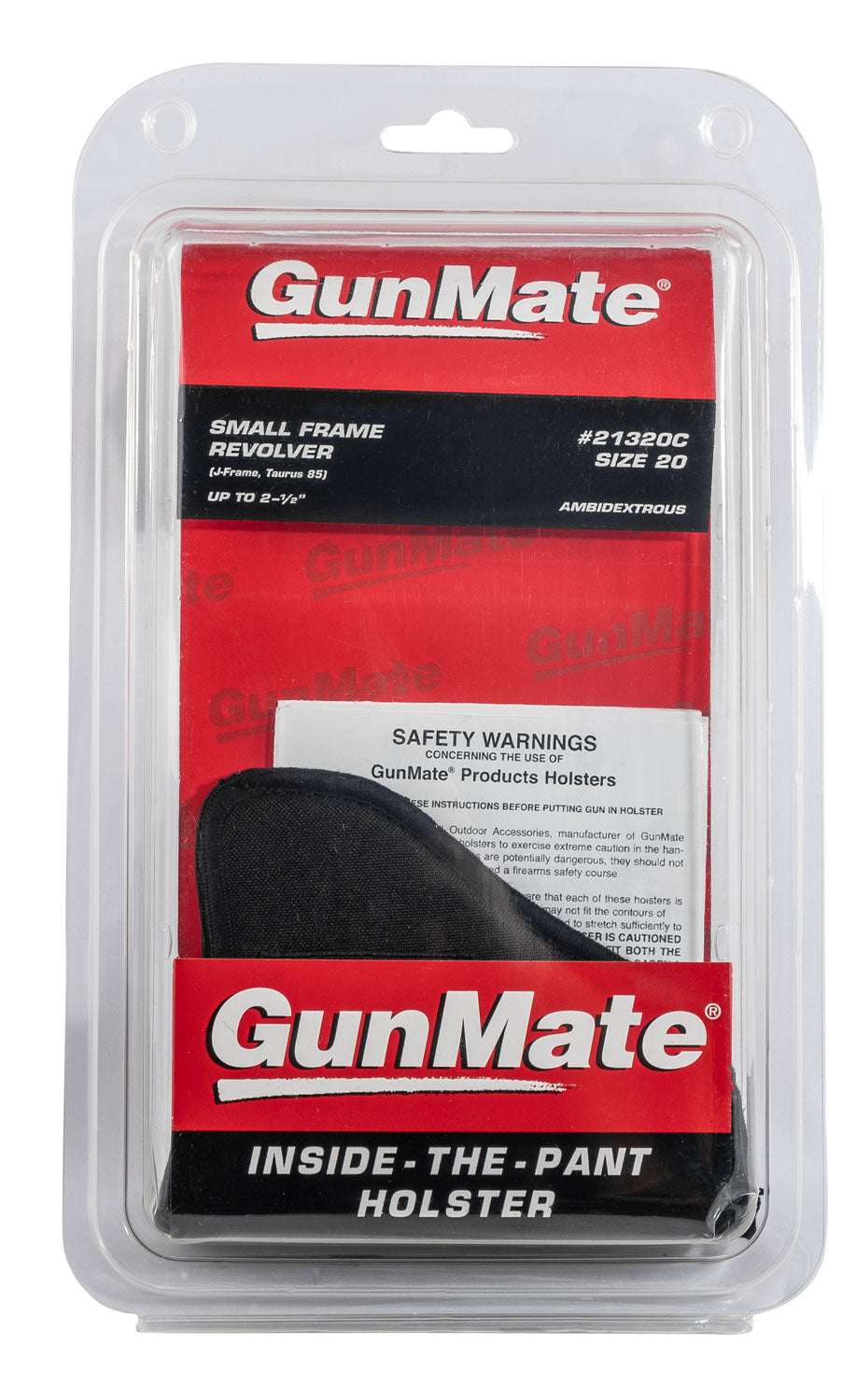 GUNMATE 21320C  INSIDE-THE-PANTS SIZE 20