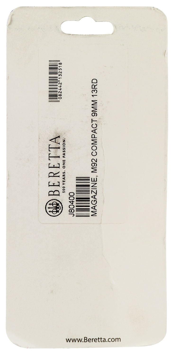 BER J80400        MAG 92 COMPCT    9MM    13R BLK