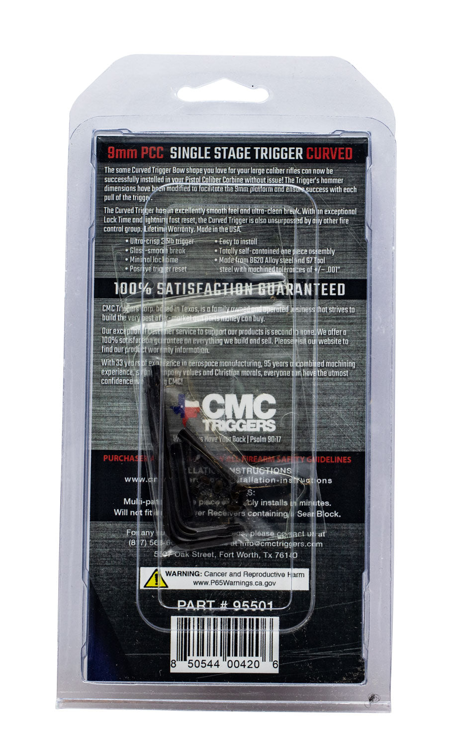 CMC 95501     AR DROPIN SNG CURVE 3-3.5LB  9MM