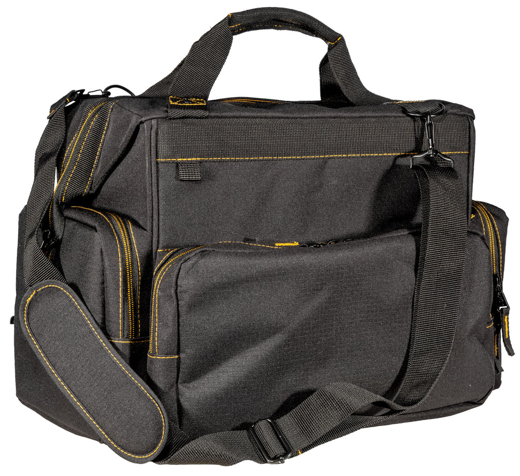 BRN 121095899  BLK/GOLD SHOOTING BAG