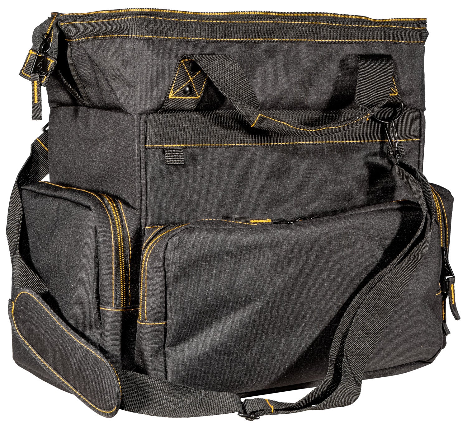 BRN 121095899  BLK/GOLD SHOOTING BAG
