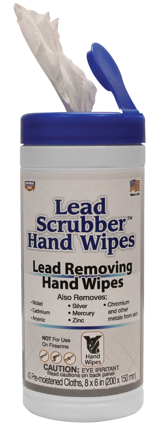 BIR 32440          LEAD SCRUBBER HAND WIPES   40PK